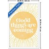 Trends International Good Things Are Coming Framed Wall Poster Prints - 3 of 4