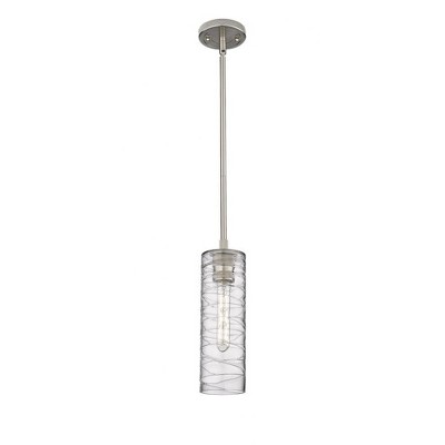 Crown Point - 1 Light Pendant In Industrial Style-13.25 Inches Tall and 3.88 Inches Wide