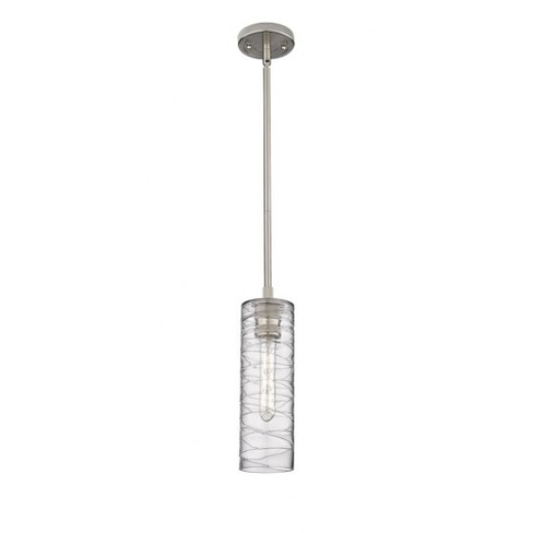 Innovations Lighting Crown Point 1 - Light Pendant in  Satin Nickel - image 1 of 1