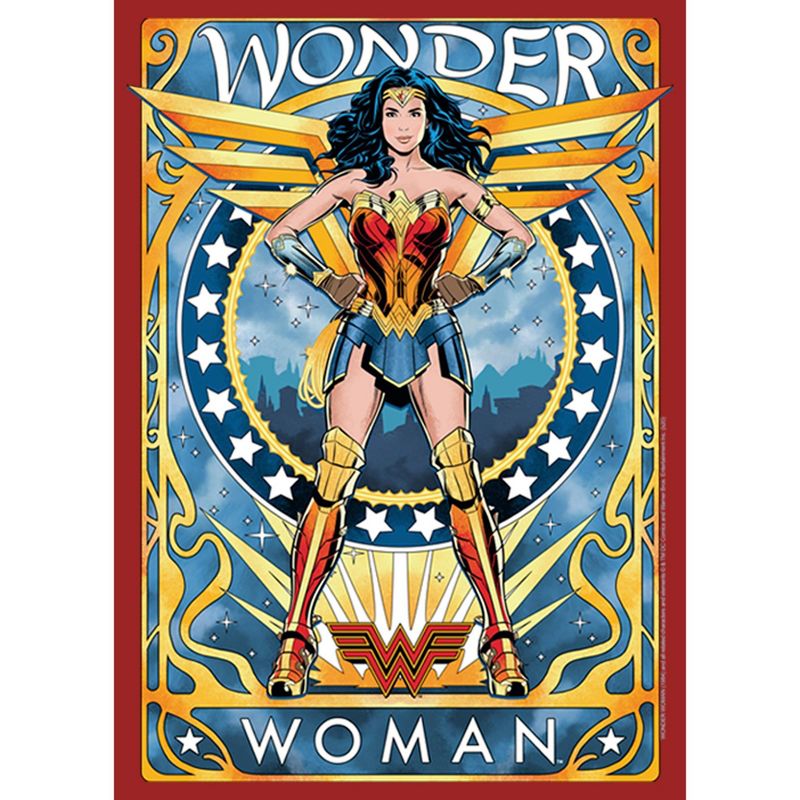 Women's Wonder Woman 1984 Trading Card T-Shirt, 2 of 5