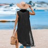 Women's Beach Cover-Up Sleeveless Midi Dress - Cupshe - 4 of 4