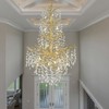 CityFurn 23-Light Modern Tree Branch Crystal Chandelier for Dining Room - 2 of 4