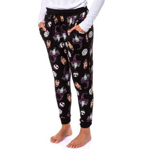 Seven Times Six Disney Nightmare Before Christmas Women's Pajama Lounge Jogger Sleep Pants - image 1 of 4