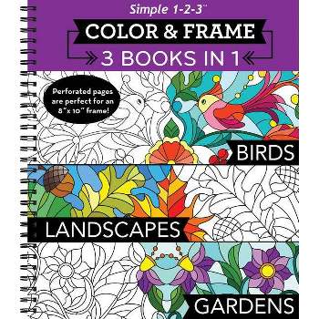Color & Frame - Ocean Treasures (adult Coloring Book) - By New