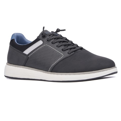 Reserved Footwear New York Men's Monroe Low Top Sneakers - 10, BLACK