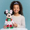 Disney Holiday Minnie Feature Plush Stuffed Animal - 2 of 4