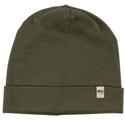 Minus33 Merino Wool Midweight - Everyday Knit Cuff Beanie 100% Merino Wool  Dark Brown : Target