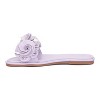 Olivia Miller Girl's Flower Child Slide Slippers - 3 of 4