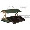 JCS Wildlife Large Fly Thru Bird Feeder- Mounting Pole Bundles Available - 4 of 4