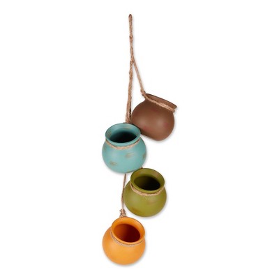 3.75" Terracotta Dangling Mini Pots - Zingz & Thingz
