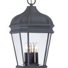 Minka Lavery Rustic Outdoor Hanging Light Fixture Black Damp Rated 28 3/4" Clear Beveled Glass for Post Exterior Porch Yard Patio - 3 of 3