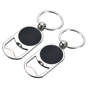 Unique Bargains Stainless Steel Portable Beer Soda Bottle Opener for Home Bar - 1 of 4