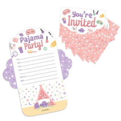 Big Dot Of Happiness Pajama Slumber Party - Girls Sleepover Birthday Party  Bunting Banner - Party Decorations - Pajama Slumber Party : Target