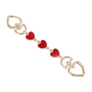Unique Bargains Durable Heart Bag Extender Chain 1 Pc - 1 of 4