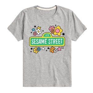 Boys' - Sesame Street - Vintage Sesame Street Logo Short Sleeve Graphic T-Shirt - 1 of 4