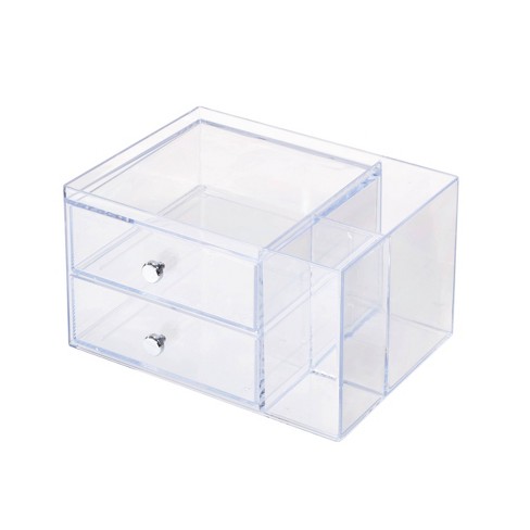 Interdesign 2-Drawer Side Organizer - Clear