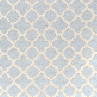 light blue/ivory