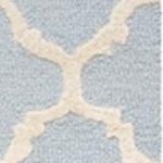 light blue/ivory