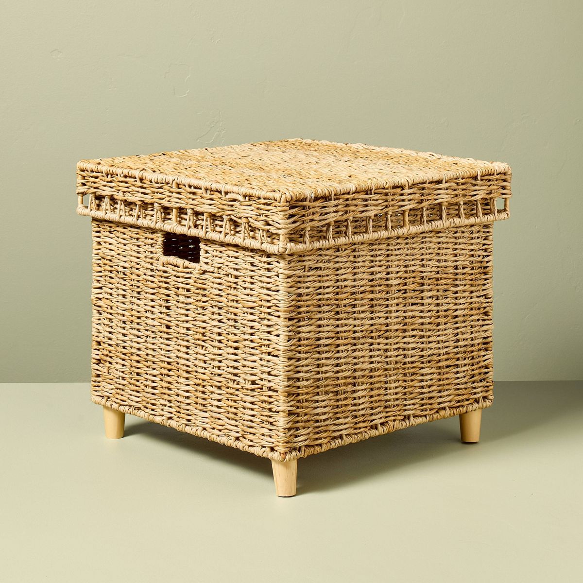 Woven Garden & Outdoor Patio Storage Box - Hearth & Hand™ with Magnolia