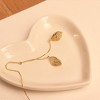 Sonateomber Gold Long Chain Threader Earrings for Women - Fashion Statement Drop Dangle Thread Earrings Jewelry Gift - 3 of 4