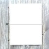 Hamilco Card Stock Folded Blank Cards with Self Seal Envelopes 5x7 - Scored White Cardstock Paper 80lb Cover - 100 Pack - 3 of 4