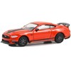 2021 Ford Mustang Mach 1 Race Red w/Black Stripes "The Drive Home to the Mustang Stampede" 1/64 Diecast Model Car by Greenlight - image 2 of 3