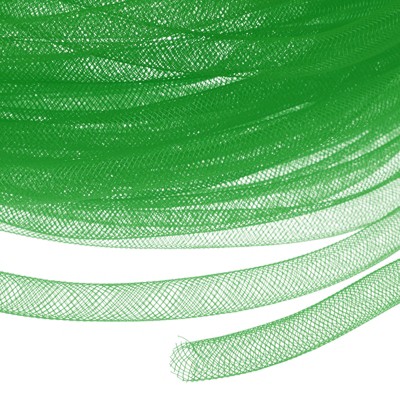Unique Bargains Elastic Fabric Durable Mesh Tubing Multipurpose Use Waterproof Mesh Tube Ribbon 1 Pc