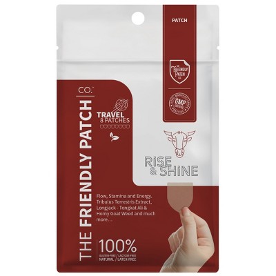 The Friendly Patch Rise & Shine 8 pack workout Togkat Ali, Horny Goat Weed, Maca