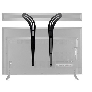 Monoprice Universal Floating Soundbar Mount Bracket for Freestanding or Wall Mounted 23in to 55in TVs, VESA Patterns fro - 1 of 4