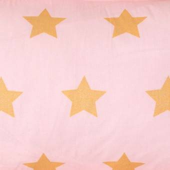 pink and gold stars