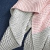 Elowen Throw Blanket - Grey/Pink - 50" X 60" - Safavieh. - image 3 of 3