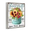 Stupell Industries Country Lane Flower Market, Gray, 11" x 14" - 2 of 4