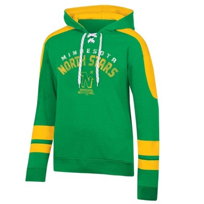 NHL Minnesota Wild Men's Long Sleeve Hooded Sweatshirt with Lace - S