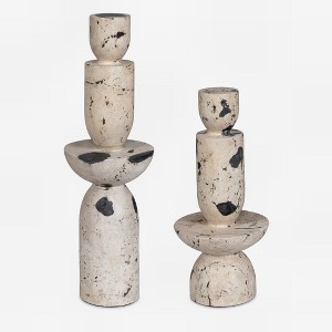 Uttermost Nouveau Tower Sculptures Set Of 2 - 1 of 4