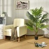 Costway 4.3Ft Artificial Phoenix Palm Tree Plant for Indoor Home Office Store - 3 of 4
