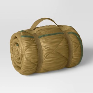 On the Go Collection Quilted Check Throw Blanket - Room Essentials™ - 1 of 4