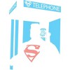 Superman Telephone Box Men's Black Soft T-Shirt - 2 of 3