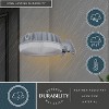 VAXCEL 7-in. Gray Aluminum LED Outdoor Bright Security Flood Light, Dusk to Dawn, Selectable CCT, 5000 Lumens - 2 of 4