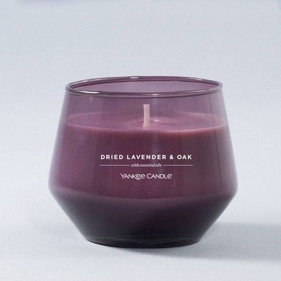 Photo 1 of 10oz 1-Wick Studio Collection Glass Candle Dried Lavender and Oak - Yankee Candle