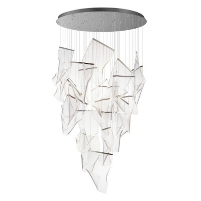 ET2 Lighting Rinkle 24 - Light Pendant in  Polished Chrome
