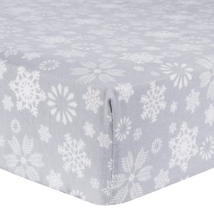 Trend Lab Flannel Fitted Crib Sheet - 1 of 4