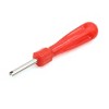 Unique Bargains Blue Dual Head Tire Valve Stem Core Puller Remover 4 Way Repair Tool Kit for Car - 4 of 4