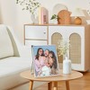 REGALWOVEN Tabletop Polished Metal Glass Vertical Photo Formats Picture Frame 1 Pc - 2 of 4