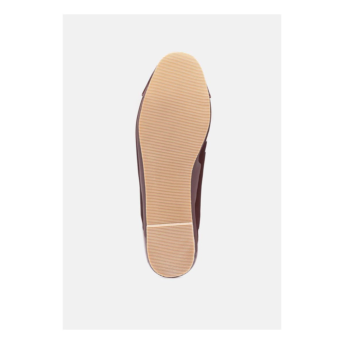 Обувь London Rag Womens Camella Round Toe Ballerina Flat Shoes 9 — фото 5
