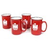14 oz International Harvester Retro Campfire Mug- Set of 4 - 2 of 4