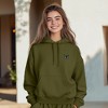 Dalix Butterfly Embroidery Sweatsuit Set Hoodie Jogger Soft Fleece Relaxed Fit Lounge Womens - 4 of 4