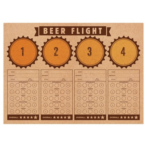 24ct Cheers Beers Beer Flight, Beer Flight Boards Target
