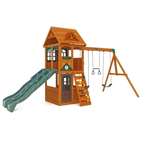 Kidkraft Westbury Wooden Swing Set Playset