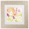 Trademark Fine Art Sheila Golden White Blossom Composition Matted Framed Art - 2 of 4