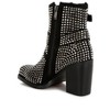 Babbon Studded Harness Detail Ankle Boots - 3 of 4
